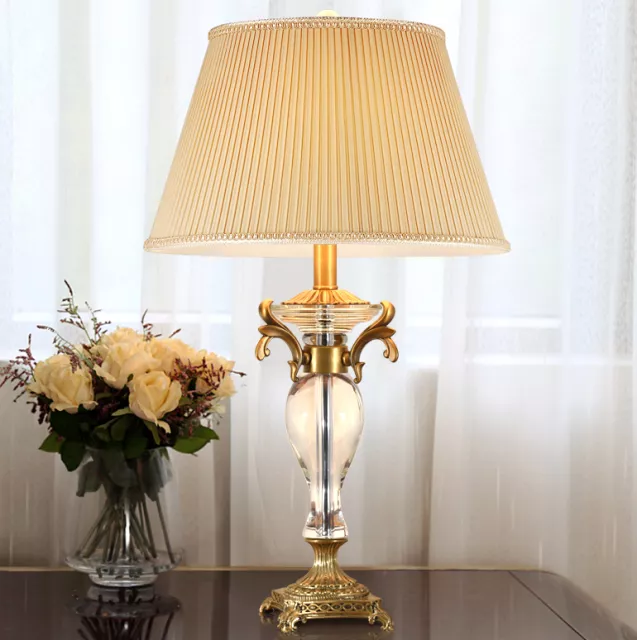 Post Modern Statue Light Copper Pole Table Lamp