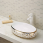Bathroom printed color Hand Wash basin