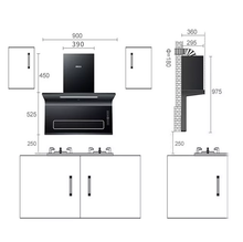 Cargar imagen en el visor de la galería, Kitchen Accessories Sensor  Hood Range
