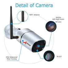Charger l&#39;image dans la galerie, Full HD 1080p wireless ip CCTV security camera long range night vision cctv camera
