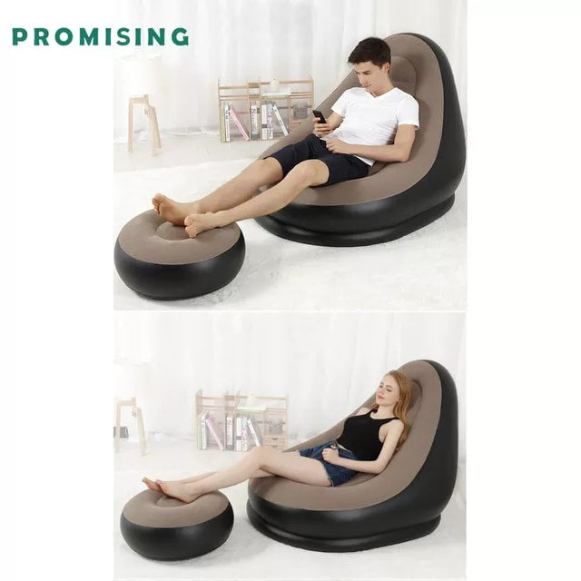 Inflatable Chair Set with Air Pump Included