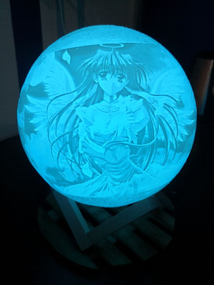 Moonlamp Color changing remote control