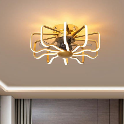 Ceiling Fan with Lights and Remote Control