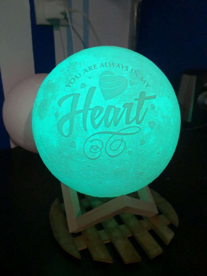 Moonlamp Color changing remote control