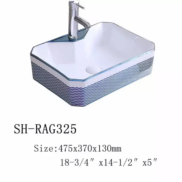 New ceramic bathroom wash basin