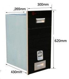 Rice Dispenser Kitchen Cabinet 23kg built in and Stand Alone