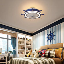 Charger l&#39;image dans la galerie, EUROPEAN CEILING LAMP WITH FAN
