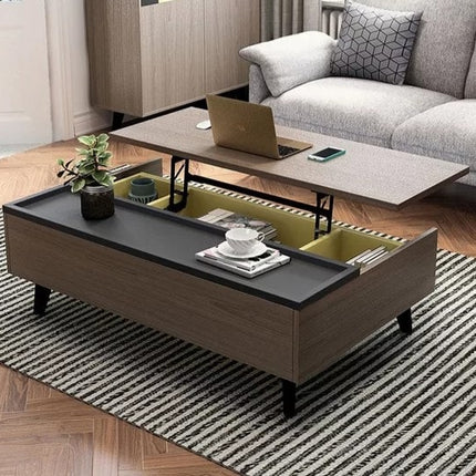 Modern Furniture Wood Panel Tea Table For Home
