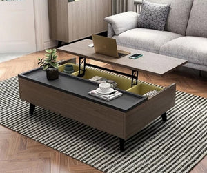Modern Furniture Wood Panel Tea Table For Home