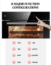 Load image into Gallery viewer, Oven touch control with 8 functions Built in for Kitchen Cabinet
