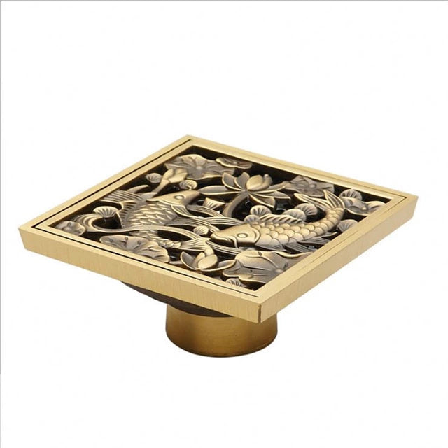 Bathroom Accessories - Fish Floor bathroom drainer