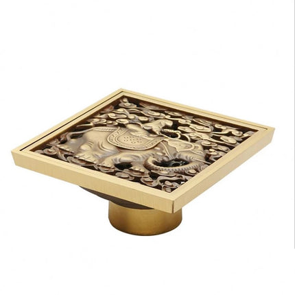 Badezimmerzubehör – Elefanten-Bodenablauf