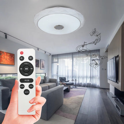 Plafonnier Bluetooth ABS avec contrôle par application et télécommande