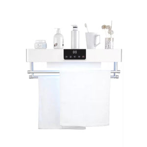 Towel dryer with UV light for disinfectant
