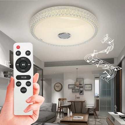 Plafonnier Bluetooth ABS avec contrôle par application et télécommande