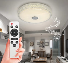 Загрузить изображение в средство просмотра галереи, Bluetooth Ceiling Lamp ABS with App Control and Remote Control
