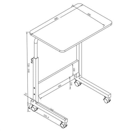 Bureau de chevet pour chambre à coucher