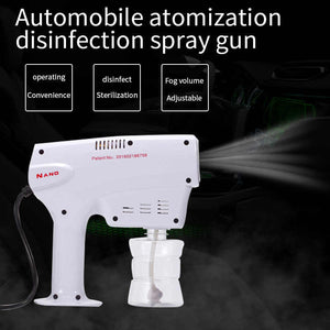 Sprayer Machine Nano Steam Gun Electric Nano Spray Gun Disinfection Fogger For Car