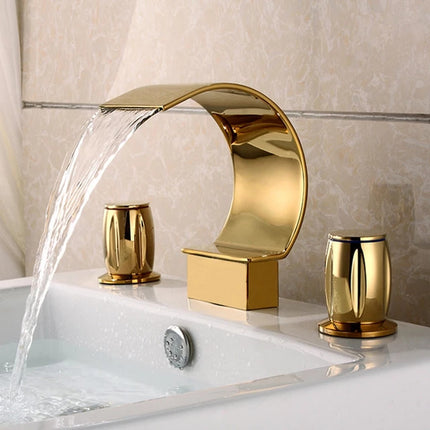 Luxury Gold Diamond Faucet Bathroom Accessories Edition