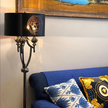 Cargar imagen en el visor de la galería, Luxury Versace Floor Table Beside Lamp
