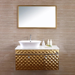 Luxury Gold Edition - BATHROOM CABINET STAINLESS STEEL