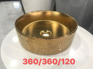 Luxury Golden Basin