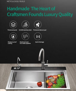 Intelligent stainless steel 304 platinum ion sink