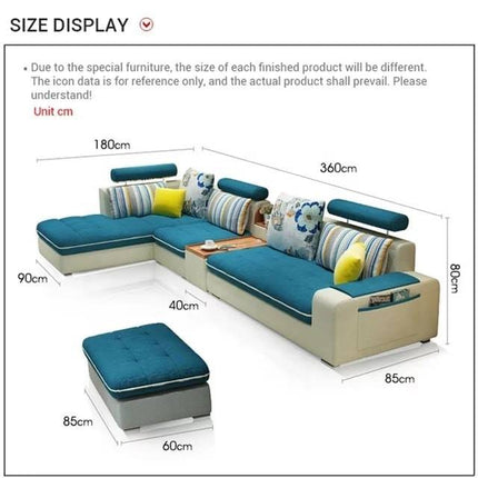 Neues Design 2020: Großes Sofa-Ecksofa für das Wohnzimmer