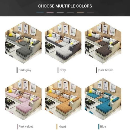Neues Design 2020: Großes Sofa-Ecksofa für das Wohnzimmer