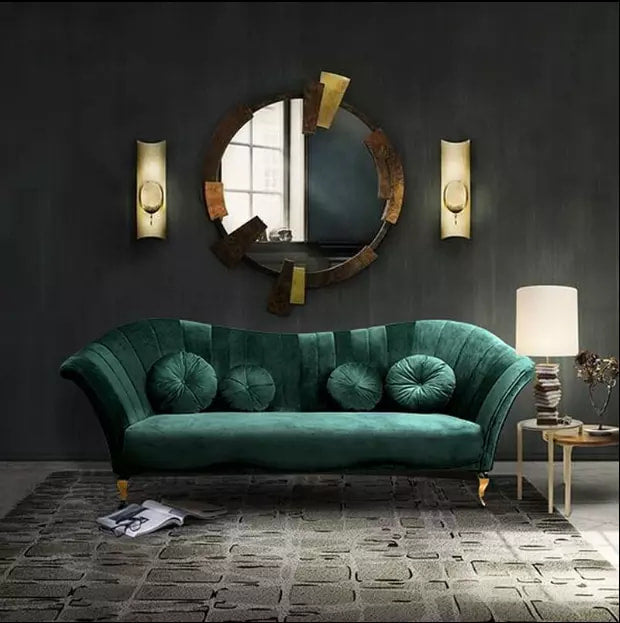 2200*800*850mm European Arc Shape Sofa