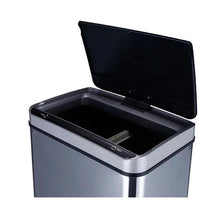 Load image into Gallery viewer, Stainless steel sensor Trash Can 48 liter
