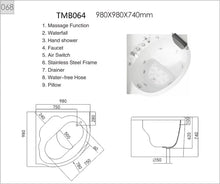 Загрузить изображение в средство просмотра галереи, Small Side Bathtub
