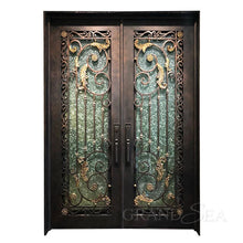 Загрузить изображение в средство просмотра галереи, Stainless steel door with fingerprint locked heavy duty (Note: Price depends on the size of your door)
