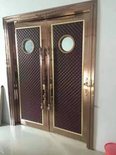 Загрузить изображение в средство просмотра галереи, Stainless steel door with fingerprint locked heavy duty (Note: Price depends on the size of your door)
