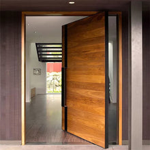 Load image into Gallery viewer, American Top notch export. Thailand oak wood solid / Waterproof, moisture proof, scratch proof, Non deform Steel Security Interior Door with frames (note: price depends on the size of your door )
