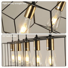 Cargar imagen en el visor de la galería, Contemporary Style Light with 5 Bulbs Included Made oF Iron
