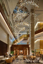 Luxury Chandelier high ceiling Hotel Pendant