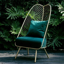 Load image into Gallery viewer, Leaf Iron Nordic Chair
