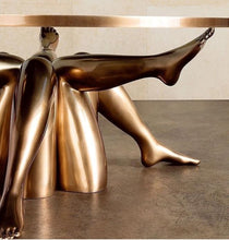 Load image into Gallery viewer, Dichotomy Table Made of Copper
