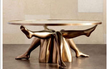 Load image into Gallery viewer, Dichotomy Table Made of Copper
