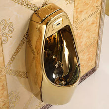 Load image into Gallery viewer, Luxury Mens Sensor Toilet Urinal Electroplating Sensor Hanging
