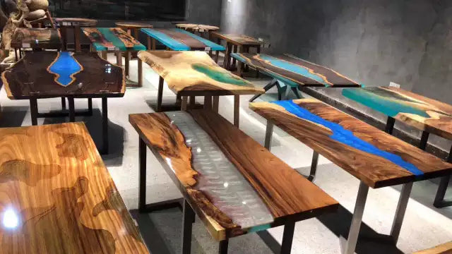 2000*1000*780mm Luxury Dining Table Resin