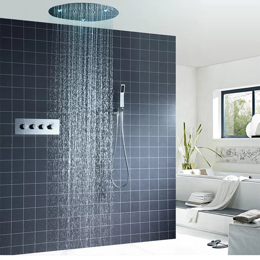 304 Stainless Steel Led Light Shower Ceiling