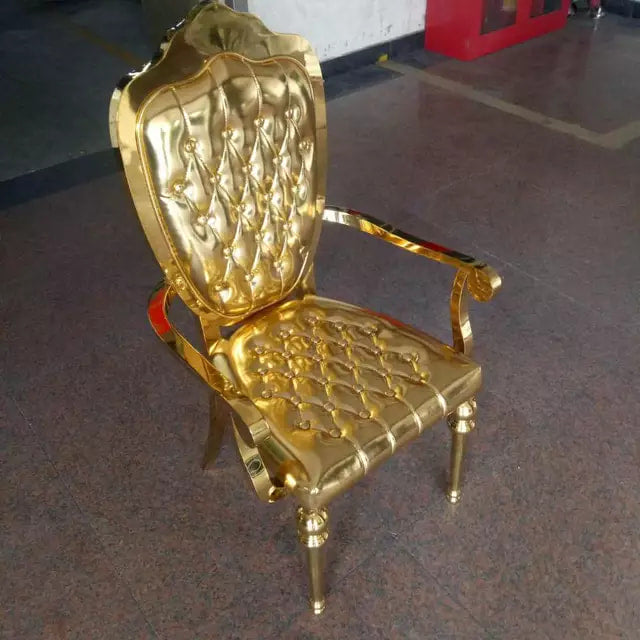 Luxury gold chair