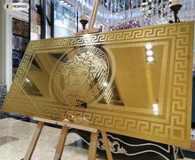 Load image into Gallery viewer, Versace luxury Gold edition Decorative Mosaic Tiles
