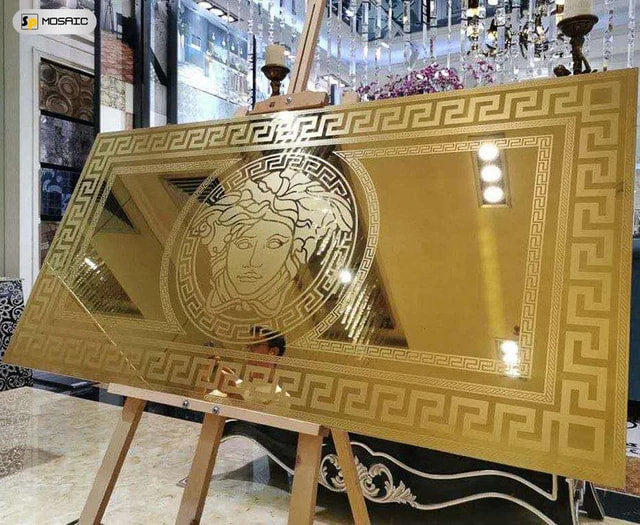 Versace luxury Gold edition Decorative Mosaic Tiles