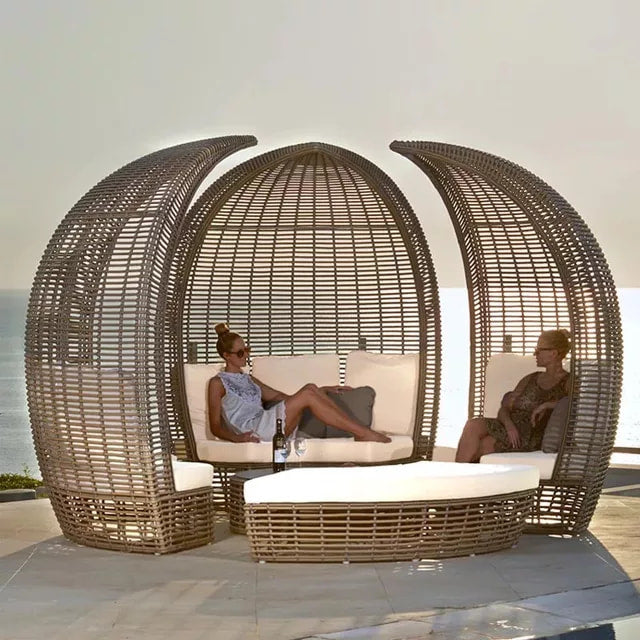 Outdoor Ratan Modern Relaxing Chair