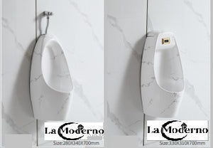 Luxury Mens Toilet Urinal Marble Design Sensor and Non sensor