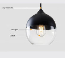 Load image into Gallery viewer, Nordic Home Designer Glass Melt Pendant Lamp Modern Chandelier Light
