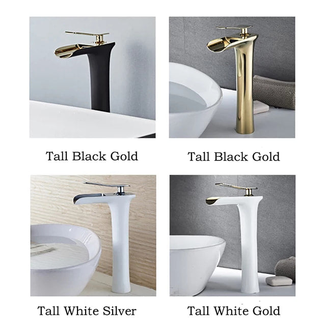 Wash Basin Top Faucet Long Electroplating